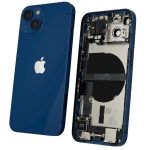 Apple Back Housing With Parts | Original Pull / Reclaimed | iPhone 13 | Blue | (Grade A)