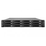 QNAP REXP-1220U-RP disk array Rack (2U) Black