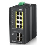 Zyxel RGS200-12P-ZZ0101F Managed L2 Gigabit Black Power over Ethernet (PoE)