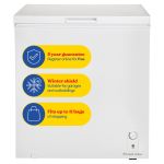 Russell Hobbs RH198CF0E1W freezer Chest freezer Freestanding 198 L E White