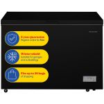 Russell Hobbs RH300CF201B freezer Chest freezer Freestanding 300 L E Black