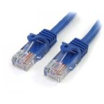 StarTech.com 15 ft Cat5e Blue Snagless RJ45 UTP Cat 5e Patch Cable - 15ft Patch Cord