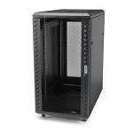 StarTech.com 18U Server Rack Cabinet - Includes Casters and Leveling feet - 32 in. Deep