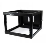 StarTech.com 6U 22in Depth Hinged Open Frame Wall Mount Server Rack