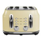 Rangemaster RMCL4S201CM toaster 6 4 slice(s) 3900 W Cream