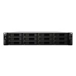 Synology RackStation RS2418+ NAS Rack (2U) Ethernet LAN Aluminium, Black C3538