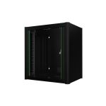 Lanview RWM12U45BL rack cabinet 12U Wall mounted rack Black