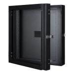 Lanview RWMD12UBL rack cabinet 12U Black