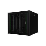 Lanview RWP09U56BL rack cabinet 9U Wall mounted rack Black