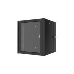 Lanview RWP12U45BL-D rack cabinet 12U Wall mounted rack Black