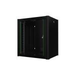 Lanview RWP12U45BL rack cabinet 12U Wall mounted rack Black