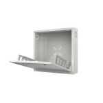 Lanview RWSLMWH1-NS rack cabinet 2U Wall mounted rack White