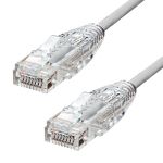 ProXtend Ultra Slim CAT6A U/UTP CU LSZH Ethernet Cable Grey 25CM