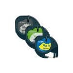 Dymo 91241/S0721800 DirectLabel-etikettes bundle white yellow silver 12mm x 4m Pack=3 for Dymo LetraTag