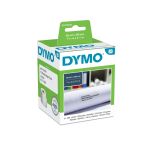 DYMO 99012 (S0722400) DirectLabel-etikettes, 89mm x36mm, Pack qty 2