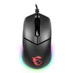 MSI CLUTCH GM11 WHITE Gaming Mouse '2-Zone RGB, upto 5000 DPI, 6 Programmable button, Symmetrical design, OMRON Switches, Center'