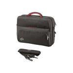 Fujitsu prestige case 15 notebook case 39.6 cm (15.6") Briefcase Black,Red