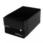 StarTech.com USB 3.0/eSATA Dual 3.5ï¿½ï¿½ SATA III Hard Drive External RAID Enclosure w/ UASP and Fan ï¿½ï¿½ Black