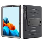 JLC Samsung Tab S7 Plus Turtle Case - Black