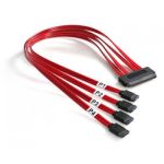 StarTech.com 50cm Serial Attached SCSI SAS Cable - SFF-8484 to 4x SATA