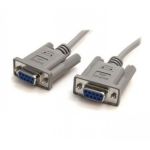 StarTech.com 10 ft DB9 RS232 Serial Null Modem Cable F/F