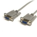 StarTech.com 25 ft Cross Wired DB9 Serial Null Modem Cable - F/F