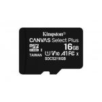 Kingston Technology Canvas Select Plus memory card 16 GB MicroSDHC Class 10 UHS-I