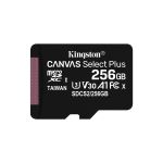 Kingston Technology Canvas Select Plus memory card 256 GB MicroSDXC Class 10 UHS-I