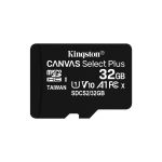 Kingston Technology Canvas Select Plus memory card 32 GB MicroSDHC Class 10 UHS-I