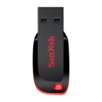 Sandisk Cruzer Blade USB flash drive 128 GB USB Type-A 2.0 Black,Red