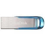 Sandisk Ultra Flair USB flash drive 128 GB USB Type-A 3.2 Gen 1 (3.1 Gen 1) Blue,Silver