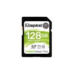 Kingston Technology Canvas Select Plus memory card 128 GB SDXC Class 10 UHS-I