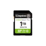 Kingston Technology 1TB SDXC Canvas Select Plus Gen3 150MB/s C10 UHS-I U3 V30