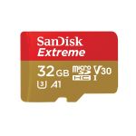 Sandisk Extreme memory card 32 GB MicroSDHC Class 10 UHS-I