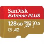 Sandisk 128GB Extreme Plus microSDXC memory card Class 10
