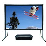 Sapphire AV SFFS305FR10-Fabric projection screen material Front Aluminium White