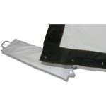Sapphire AV SFFS365FR-WSF-FABRIC projection screen material Front PVC White Matte