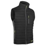 BEESWIFT Flex Workwear Padded Bodywarmer Black/Grey 5Xl