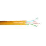 Securi-Flex SFX/C5-UTP-LSZH-D-ORG-305 networking cable Yellow 305 m Cat5 U/UTP (UTP)