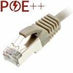 Cablenet 2.5m Cat6a RJ45 Grey U/FTP LSOH 30AWG Slim Snagless Booted Patch Lead