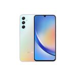 Samsung Galaxy A34 5G 16.8 cm (6.6") Hybrid Dual SIM USB Type-C 6 GB 128 GB 5000 mAh Silver