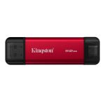Kingston Technology 512GB Dual USB-A/C Portable SSD, Up to 1050MB/s USB 3.2 Gen 2