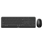 Philips 4000 series SPT6407B/26 keyboard Mouse included Universal RF Wireless + Bluetooth QWERTZ German Black