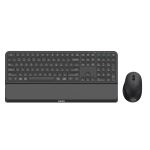 Philips 6000 series SPT6607B/26 keyboard Mouse included Universal RF Wireless + Bluetooth QWERTZ German Black