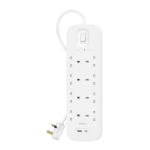 Belkin Connect White 8 AC outlet(s) 2 m