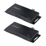 StarTech.com 4K HDMI over Fiber Extender Kit, 4K 60Hz up to 3300ft/1km (Single Mode) or 1000ft/300m