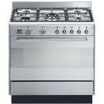 Smeg SUK91MFX9 cooker Freestanding cooker Electric Gas Stainless steel