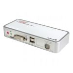 StarTech.com 2 Port USB DVI with Audio and Cables KVM switch White