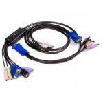 StarTech.com 2 Port USB VGA Cable KVM Switch with Audio