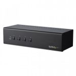 StarTech.com 4-Port Dual-Monitor Dual-Link DVI KVM Switch with USB 3.0 Hub